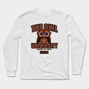 Owl University Long Sleeve T-Shirt